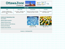 Tablet Screenshot of ottawazone.ca
